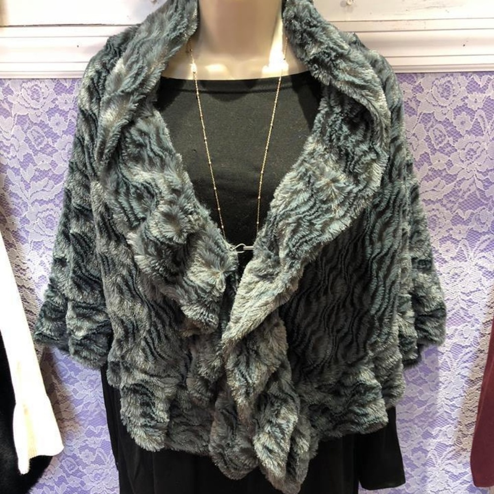 Soft Fur Shawl